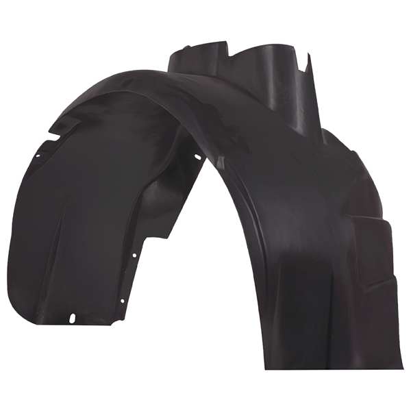 Plastic wheel housing